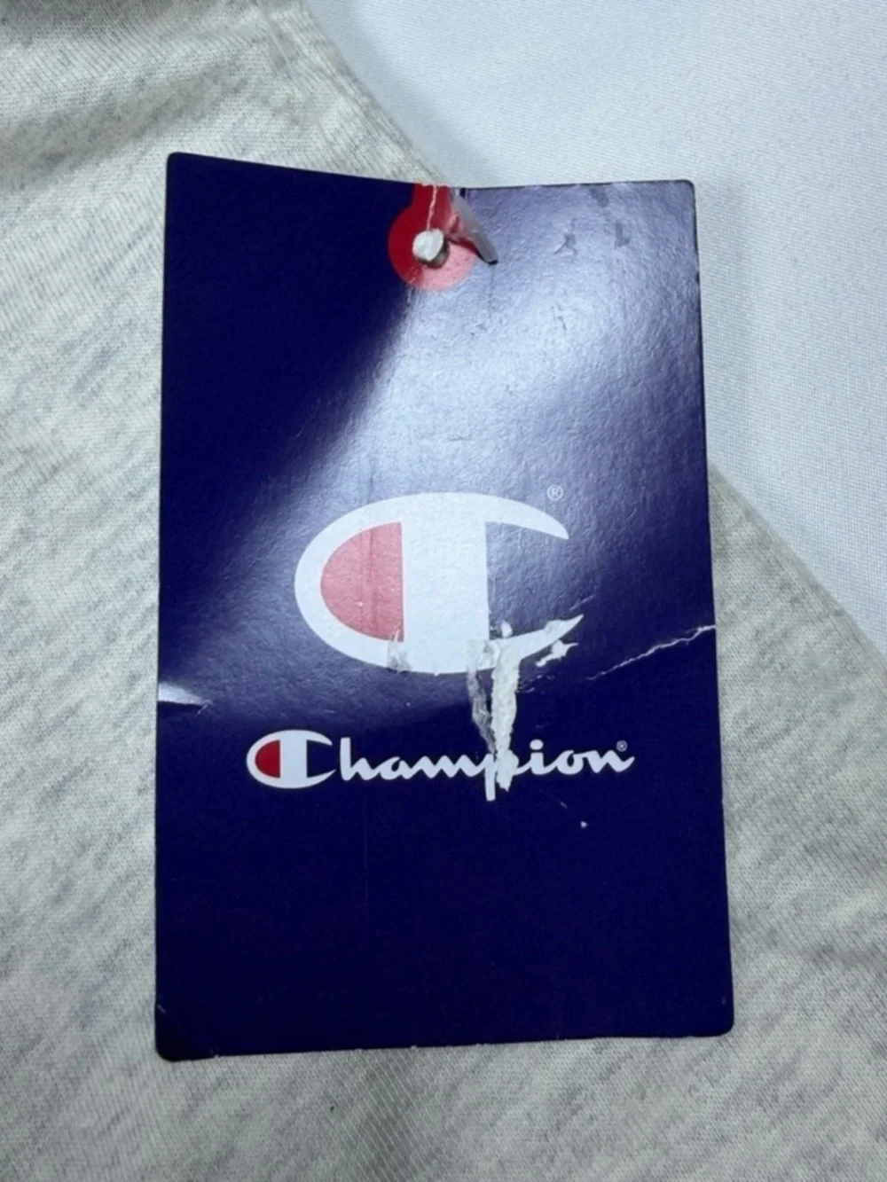 Champion Light Gray UConn Huskies Graphic Tee - Picture 3 of 4